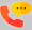 desenho de um telefone com um balão de fala