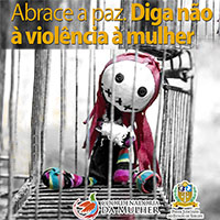 imagem da campanha abrace a paz