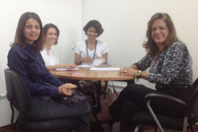 Coordenadoria da Mulher se re&uacute;ne com representante SEMED