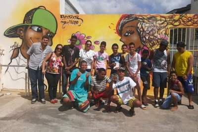 Lan&ccedil;amento do Projeto Grafite nas Escolas - Ano II