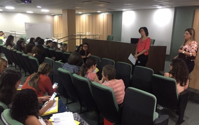Encontro com as Coordenadoras Municipais de Enfrentamento &agrave; Viol&ecirc;ncia Dom&eacute;stica e Familiar contra a Mulher do Estado de Sergipe.
