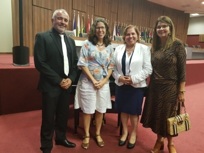 Ju&iacute;za Rosa Geane participa de evento no Minist&eacute;rio P&uacute;blico sobre viol&ecirc;ncia contra a mulher