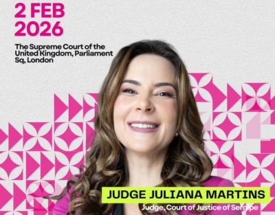 Direitos Humanos das Meninas: ju&iacute;za Juliana Martins apresenta trabalho do TJSE em Londres