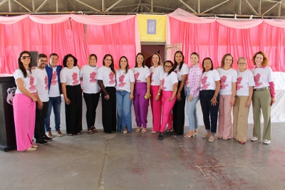 Outubro Rosa: TJSE participa de a&ccedil;&atilde;o no Pres&iacute;dio Feminino
