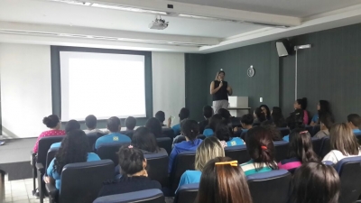 Palestra no Instituto Luciano Barreto Jr. - Projeto Informar para Conscientizar