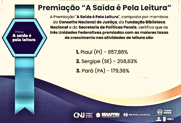 CNJ - Conselho Nacional de Justi&ccedil;a, SENAPPEN &mdash; Secretaria Nacional de Pol&iacute;ticas Penais, Funda&ccedil;&atilde;o Biblioteca Nacional. Programa Fazendo Justi&ccedil;a